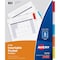 Avery Index, Pkt, 5Tab, Mi, PK5 AVE11270 - alternate 1